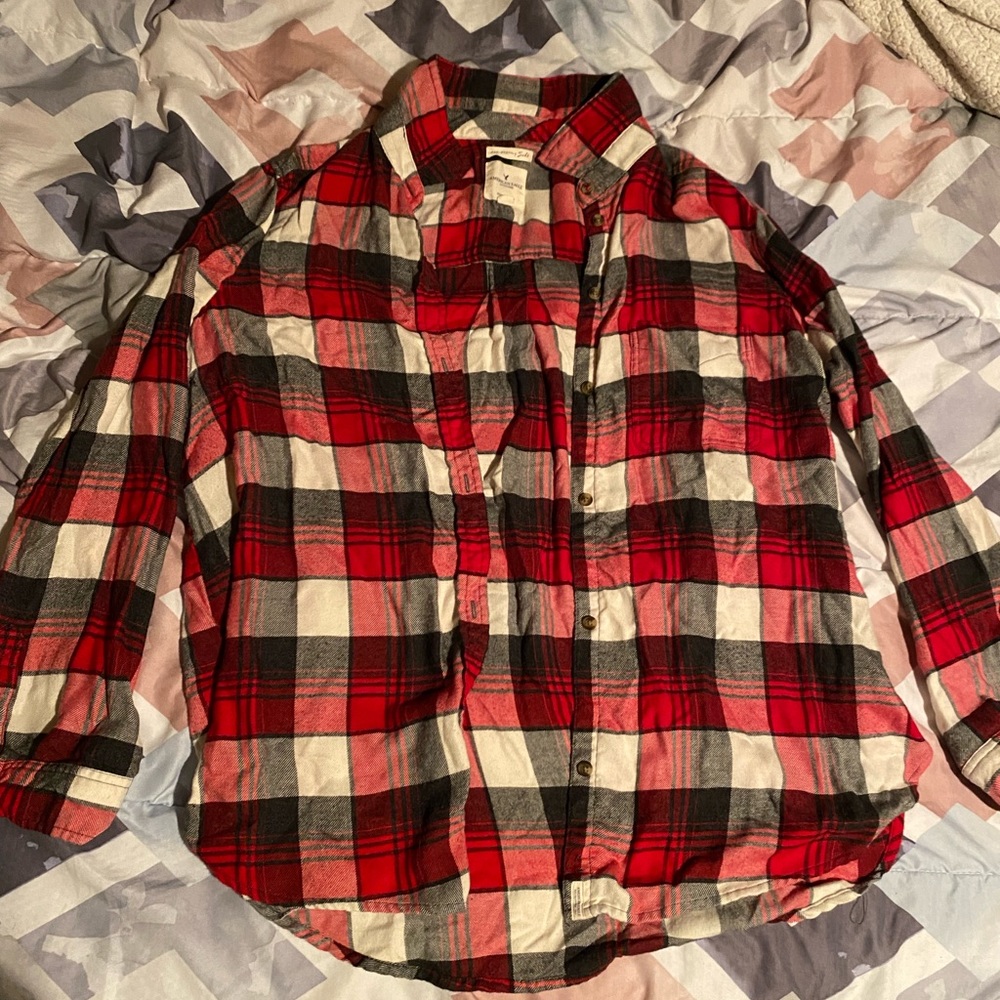 American Eagle boyfriend flannel